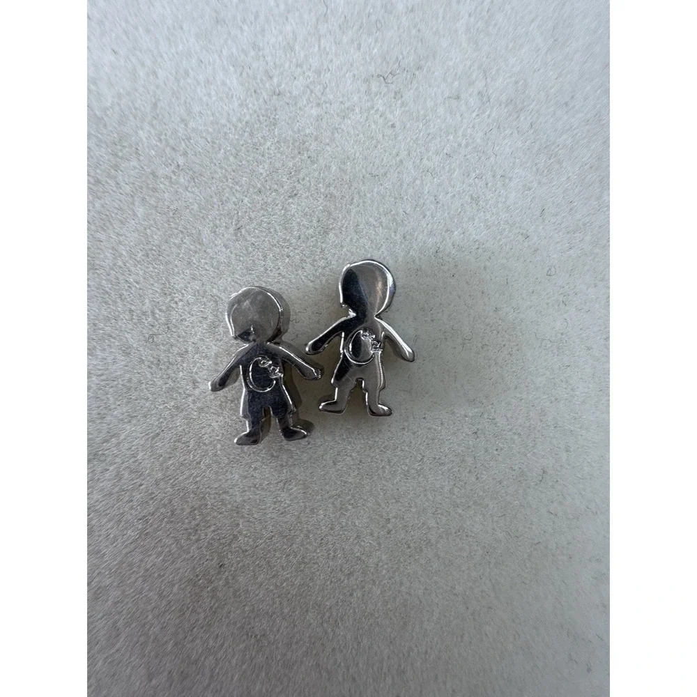 Floating Two Children Charm for your Origami Owl Locket Authentic Charm W/ Logo